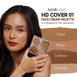 lumecolors Face Cream Palette 01